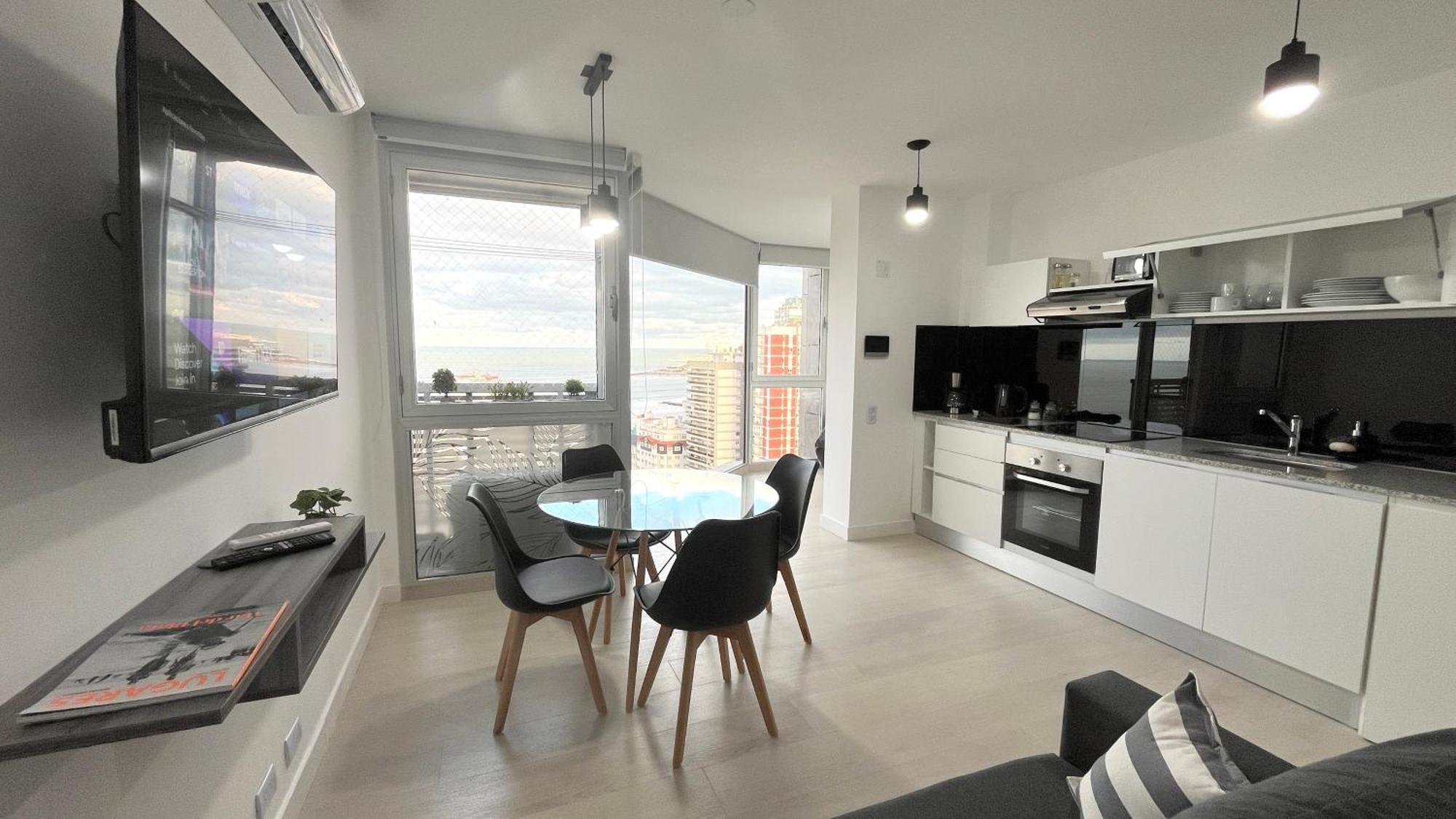 Excelente! Vista Al Mar Con Cochera Y Amenities Gimnasio, Play Y Pileta No Climatizada * Mar del Plata